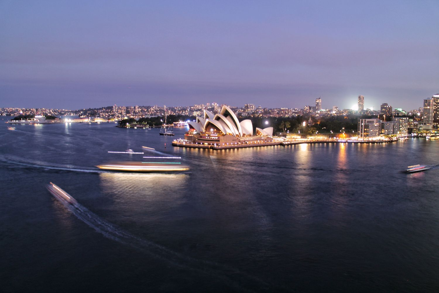 City and harbour scenery used as Australian destination inspiration
