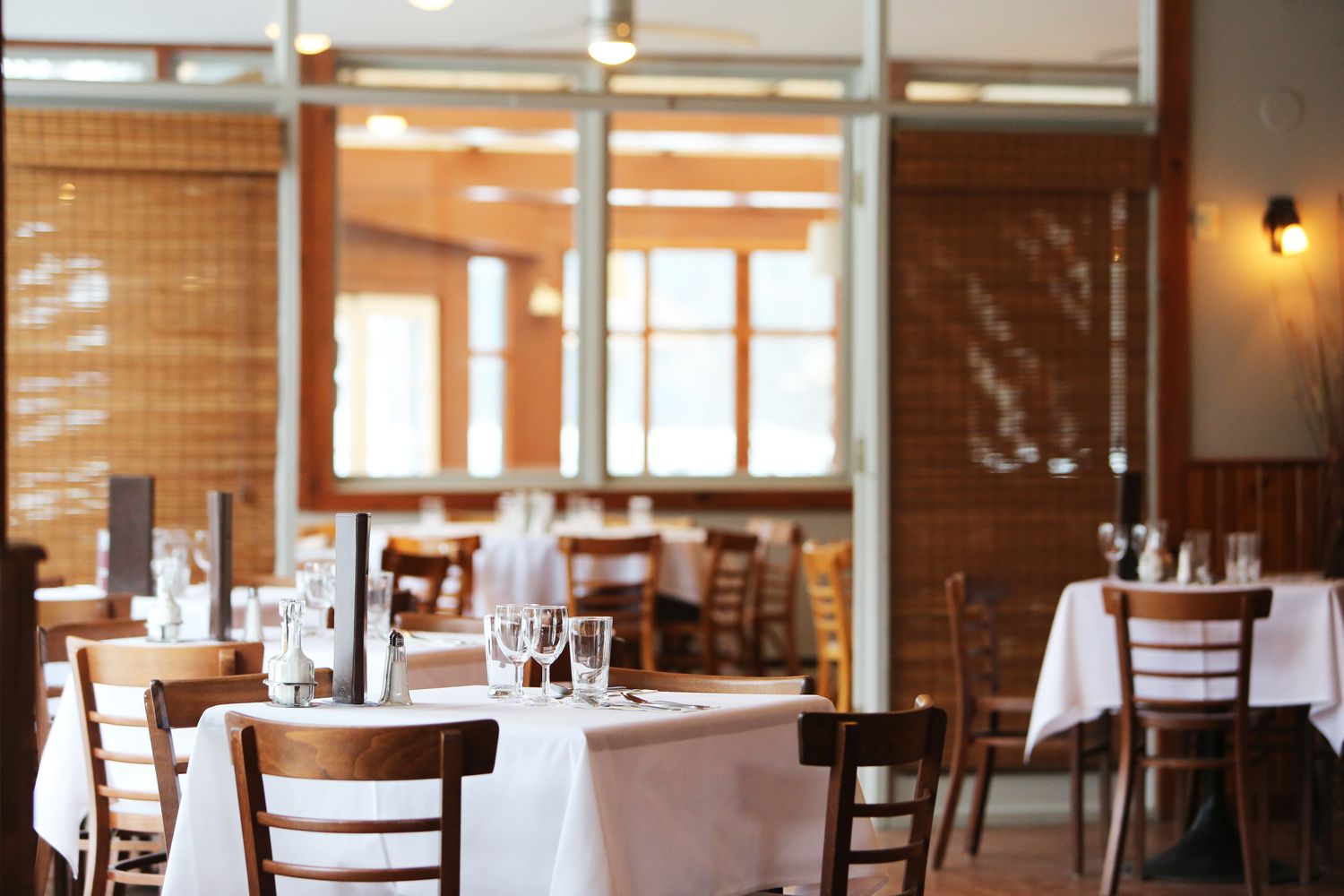 Restaurant stock photography illustrating the dining mood
